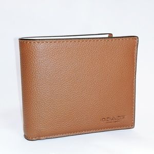 Brand new Coach Men's Embossed Wallet Brown